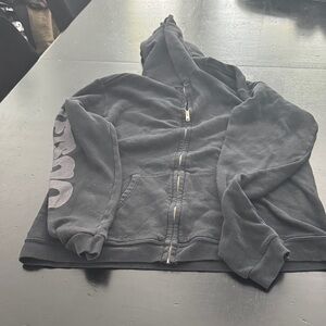 Freecity Black Zip Up Sweater